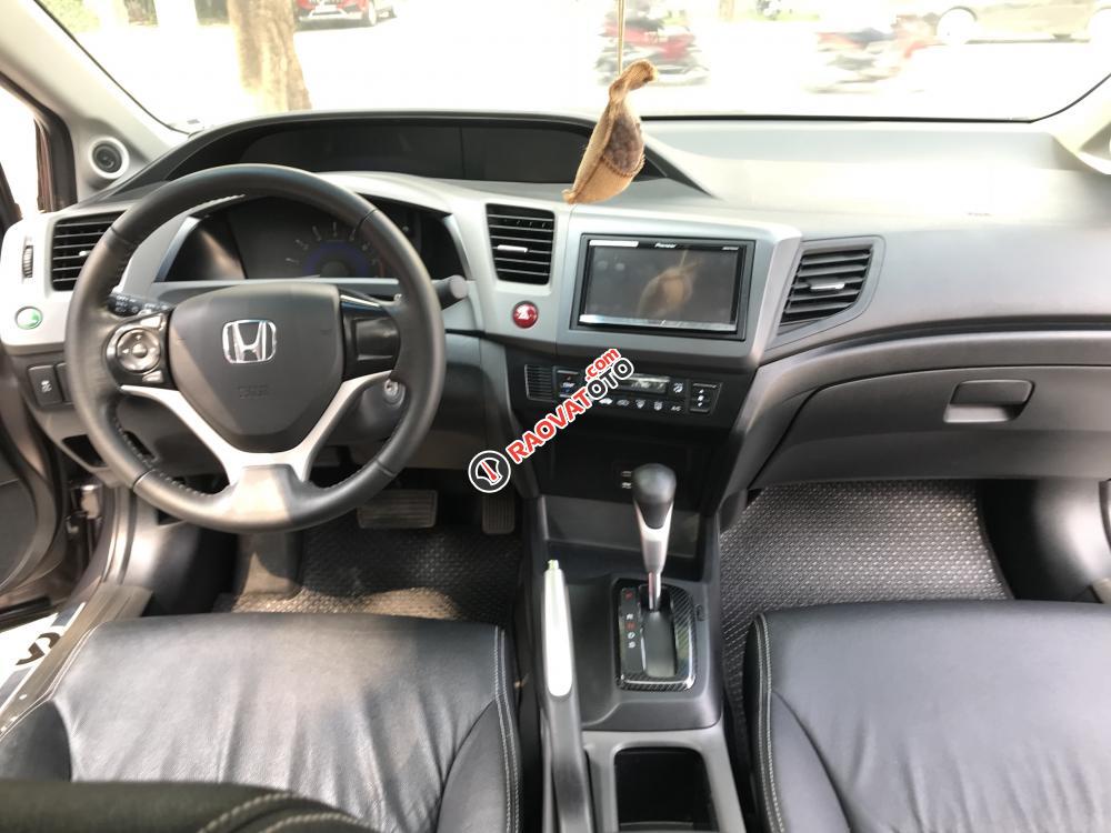 Bán Honda Civic 2.0 AT đời 2014, màu xám (ghi), giá 615tr-4