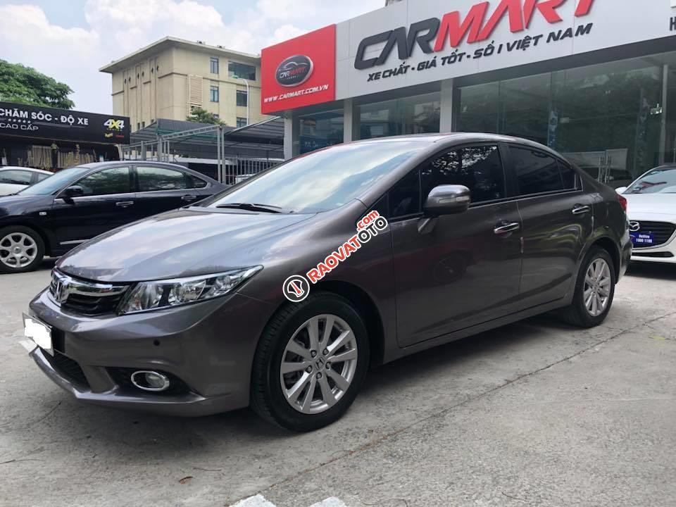 Bán Honda Civic 2.0 AT đời 2014, màu xám (ghi), giá 615tr-3