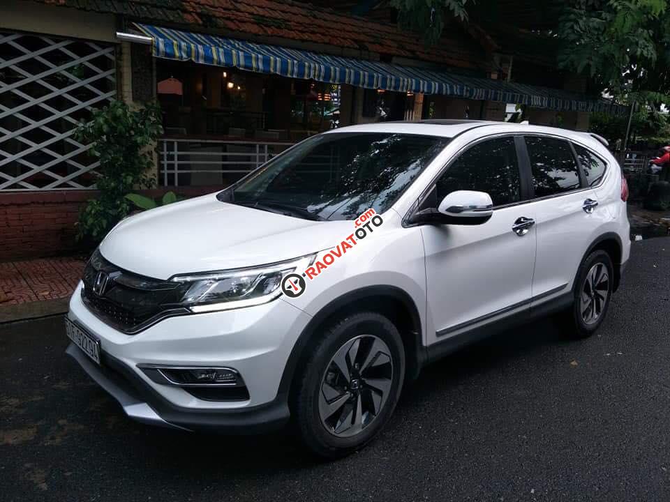 Cần bán xe Honda CR V 2.4L 2016, màu trắng, nhập khẩu-9