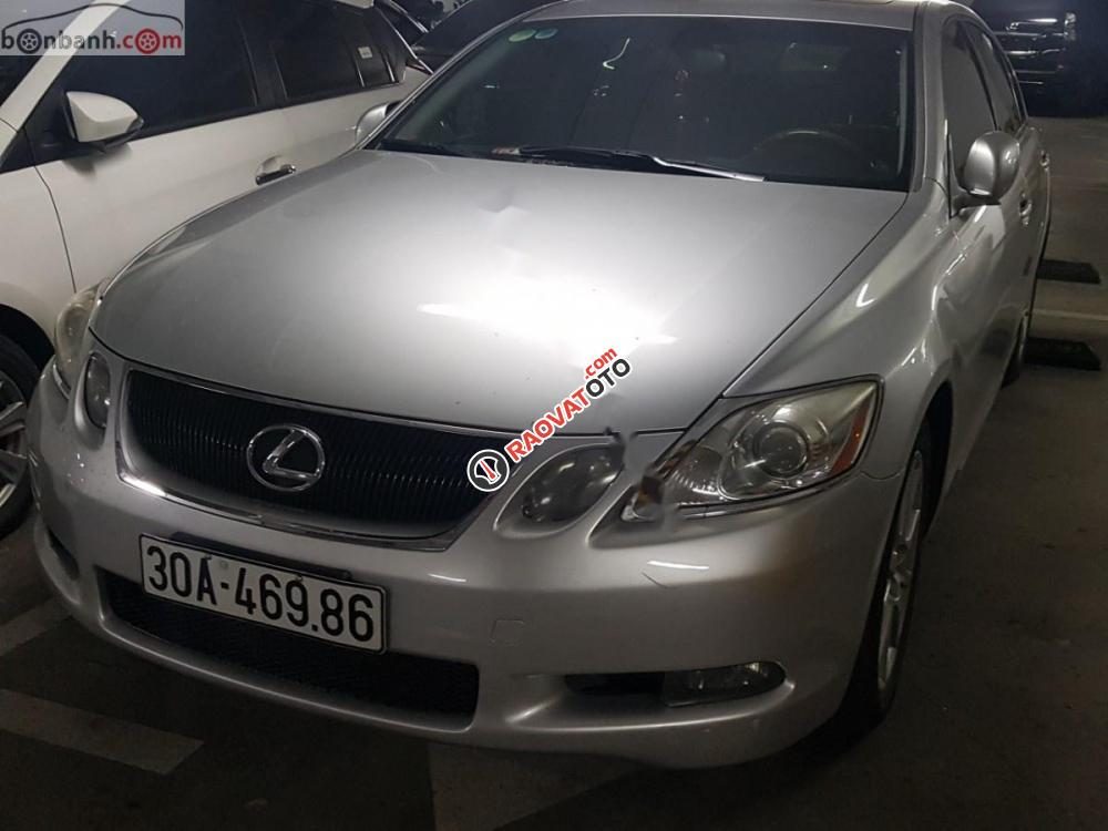 Cần bán lại xe Lexus GS 300 sản xuất 2005, màu bạc, nhập khẩu nguyên chiếc chính chủ-0