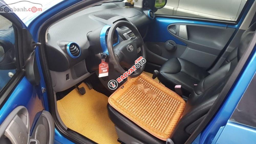 Bán ô tô Toyota Aygo 1.0 AT đời 2009, màu xanh lam, xe nhập -4