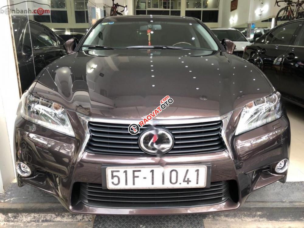 Bán Lexus GS 350 sản xuất 2015, màu nâu, nhập khẩu nguyên chiếc-8