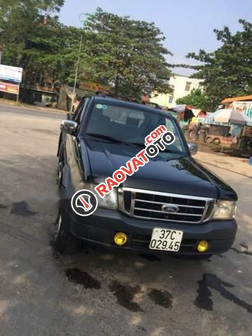 Cần bán xe Ford Ranger XLT đời 2005, màu đen xe gia đình-4