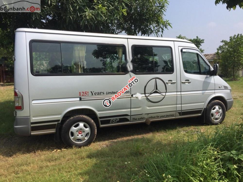 Cần bán gấp Mercedes Sprinter 313 đời 2012, màu bạc như mới, giá tốt-0