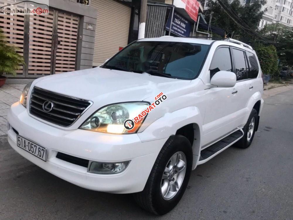 Bán Lexus GX 470 sản xuất năm 2004, màu trắng -1