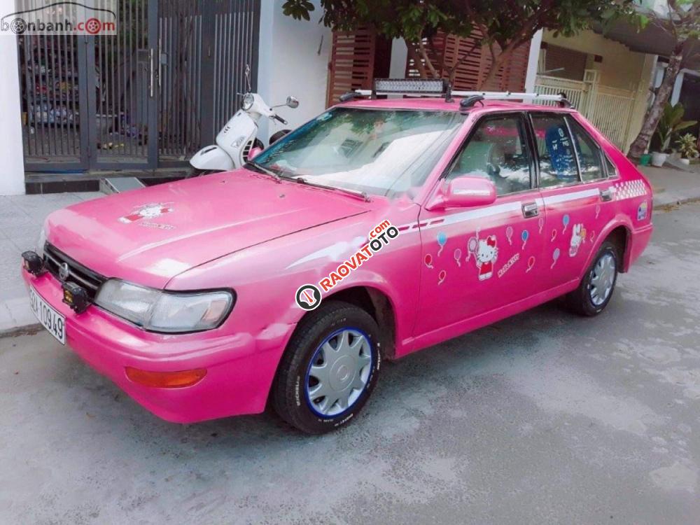 Cần bán xe Nissan Pulsar đời 1997, màu hồng, xe nhập -1