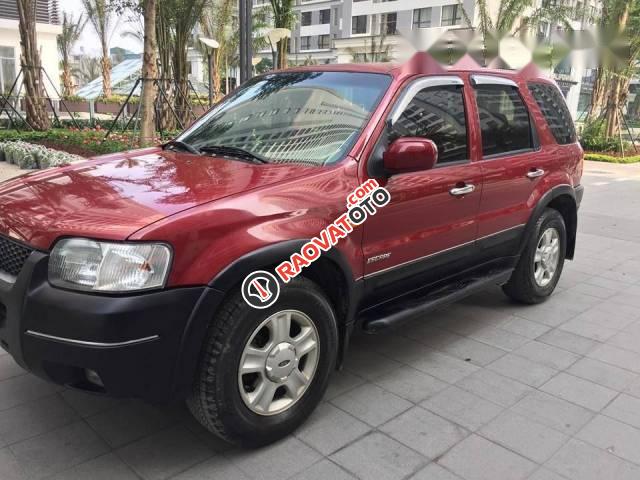 Bán xe Ford Escape XLT sản xuất 2003, màu đỏ-0