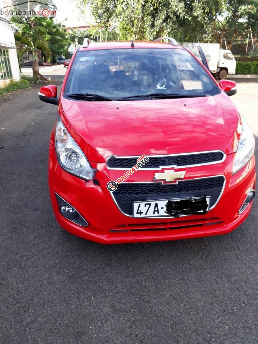 Bán ô tô Chevrolet Spark LT 1.0 MT đời 2016, màu đỏ  -3