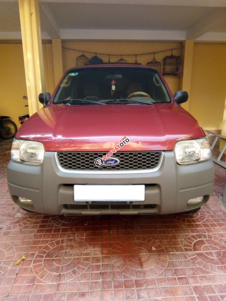 Bán xe Ford Escape XLT năm 2003, màu đỏ-1