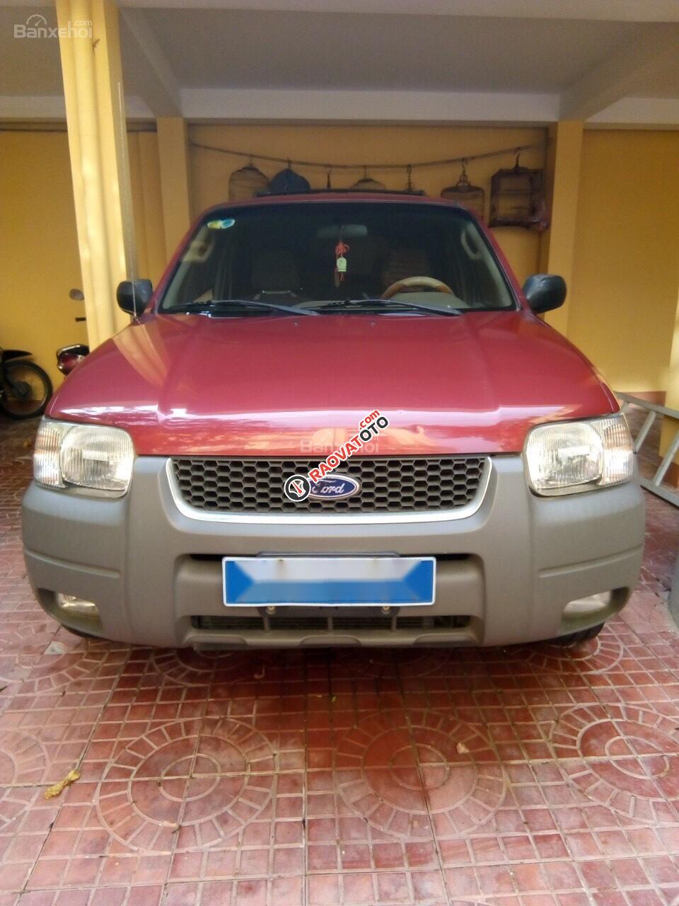 Bán xe Ford Escape XLT năm 2003, màu đỏ-3