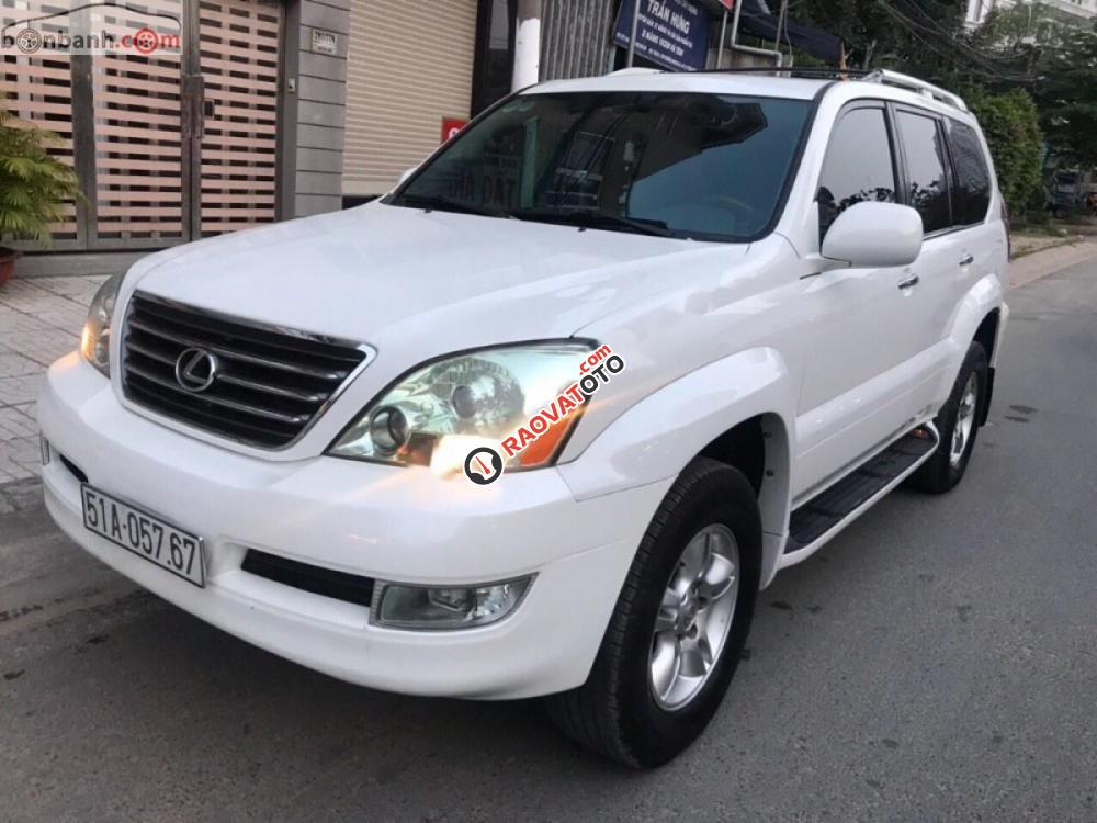 Bán Lexus GX 470 sản xuất năm 2004, màu trắng -0