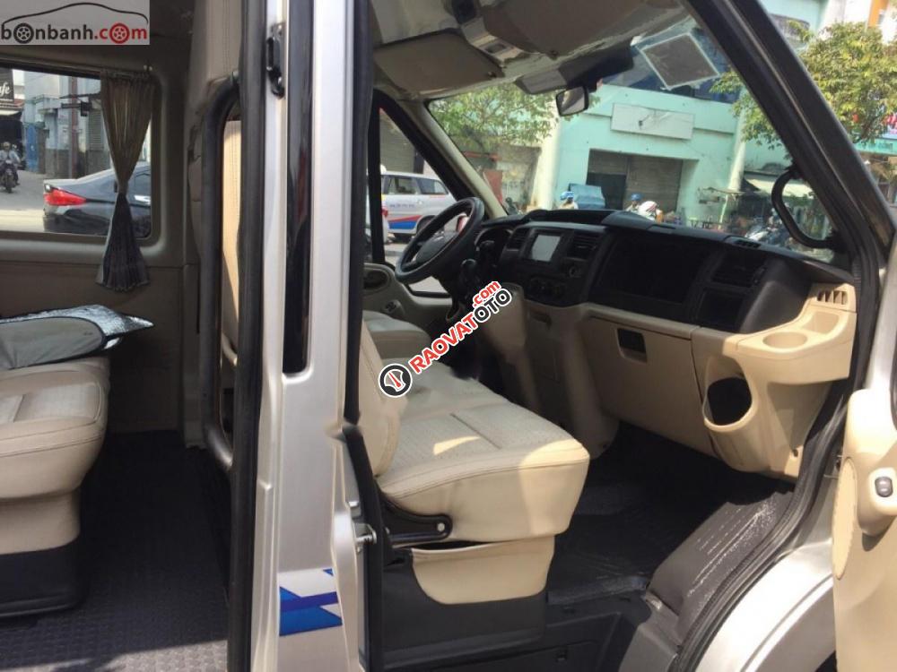 Cần bán xe cũ Ford Transit Luxury 2013, màu bạc-6