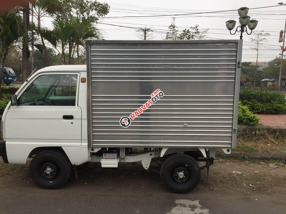 Bán Suzuki 5 tạ kín siêu dài, Suzuki Truck siêu dài, xe tải Suzuki, tặng 100% thuế trước bạ - LH: 0985858991-1