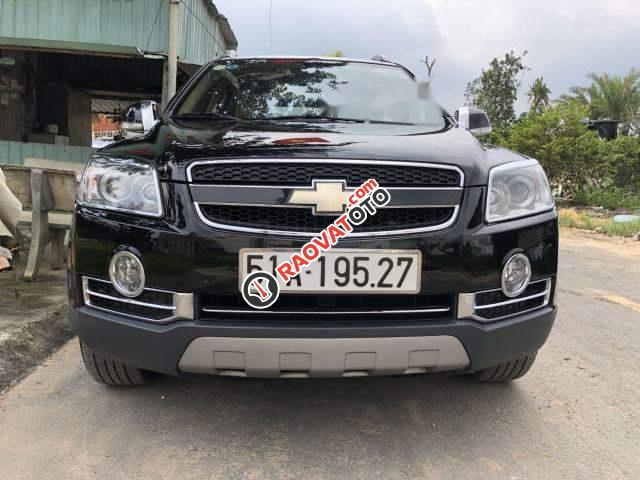 Cần bán gấp Chevrolet Captiva LTZ năm sản xuất 2011, màu đen ít sử dụng, giá chỉ 425 triệu-0