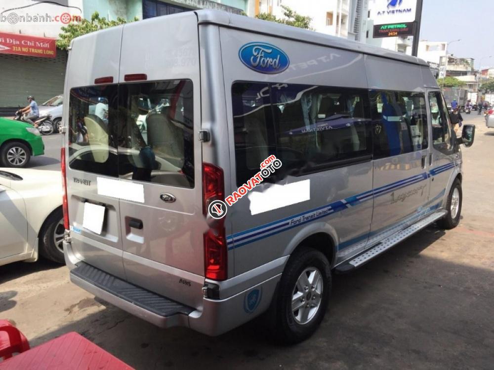 Cần bán xe cũ Ford Transit Luxury 2013, màu bạc-3