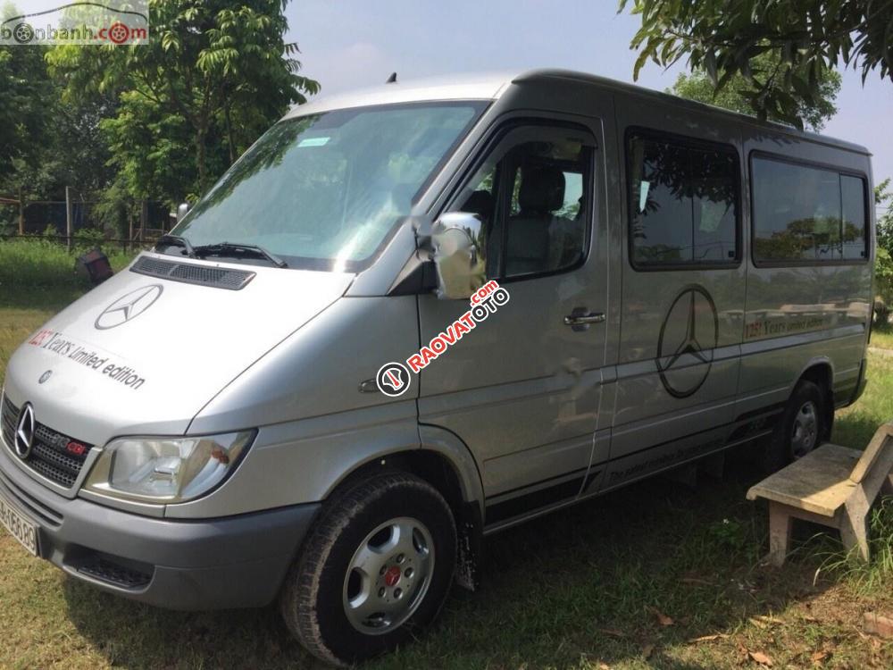 Cần bán gấp Mercedes Sprinter 313 đời 2012, màu bạc như mới, giá tốt-5
