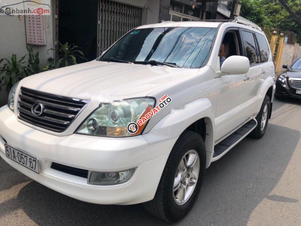 Bán Lexus GX 470 sản xuất năm 2004, màu trắng -6