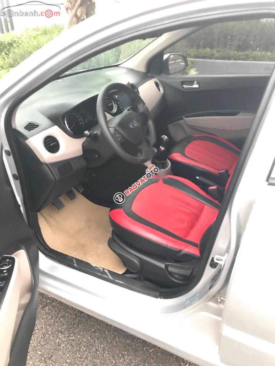 Bán xe Hyundai Grand i10 1.0 MT Base đời 2017, màu bạc, nhập khẩu nguyên chiếc giá cạnh tranh-5