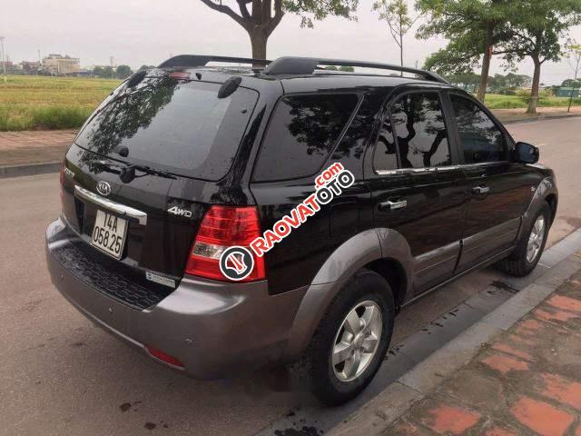 Cần bán Kia Sorento Limited đời 2008, màu đen, giá chỉ 430 triệu-1