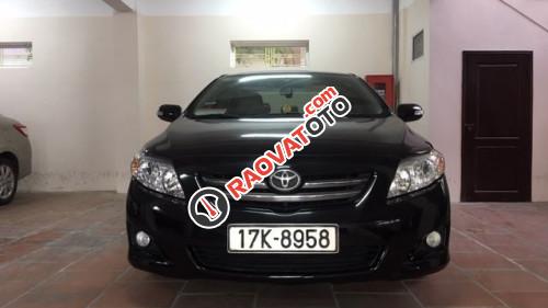 Cần bán Toyota Corolla altis 1.8 MT đời 2009, màu đen -0