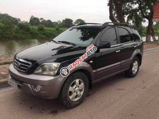 Cần bán Kia Sorento Limited đời 2008, màu đen, giá chỉ 430 triệu-2