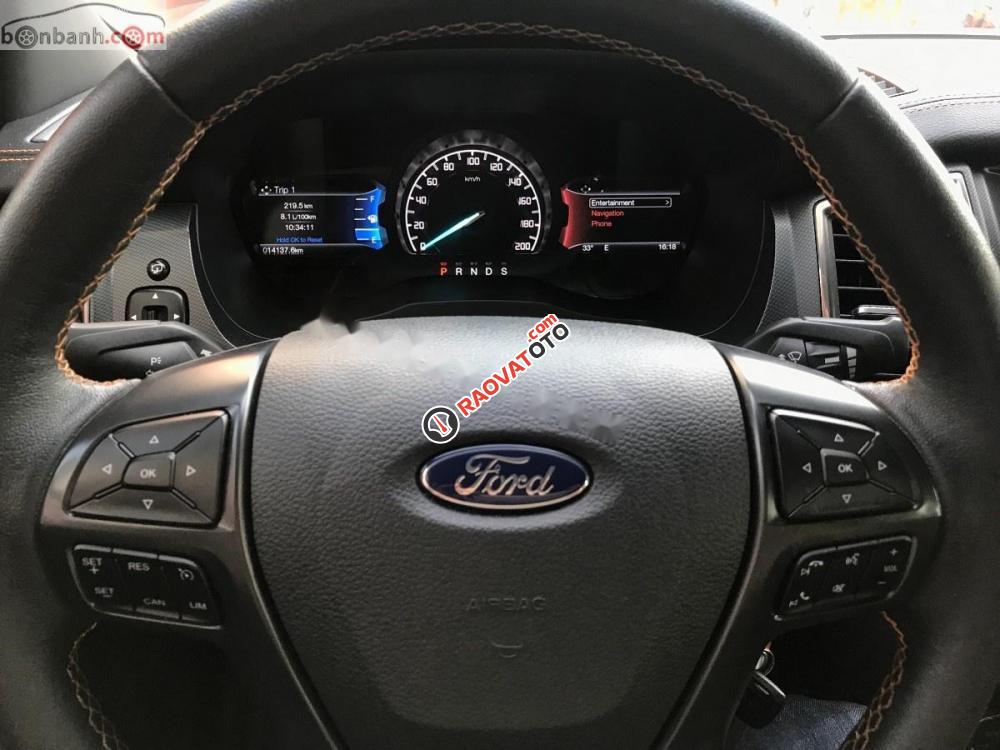 Bán Ford Ranger Wildtrak 2.2L 4x4 AT đời 2017, nhập khẩu, màu cam-3