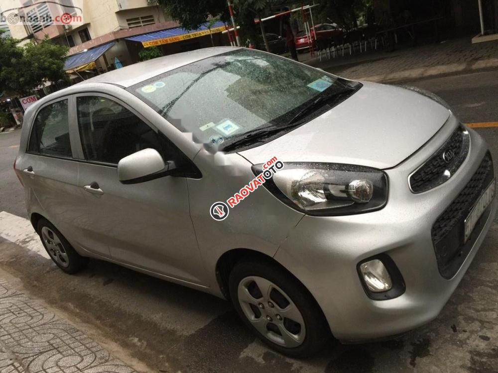 Bán Kia Morning EXMT 1.25 2016, màu bạc, số sàn-0