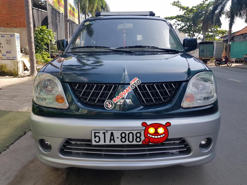 Bán xe Mitsubishi Jolie SS 2.0 đời 2004, màu xanh rêu, gia đình ít sử dụng mới 95%-0