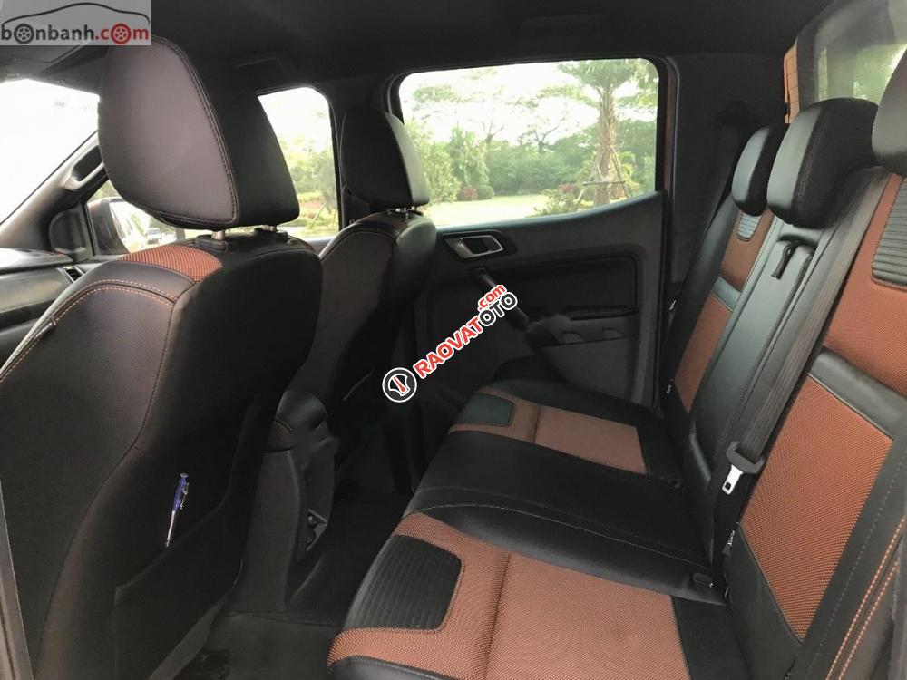 Bán Ford Ranger Wildtrak 2.2L 4x4 AT đời 2017, nhập khẩu, màu cam-4