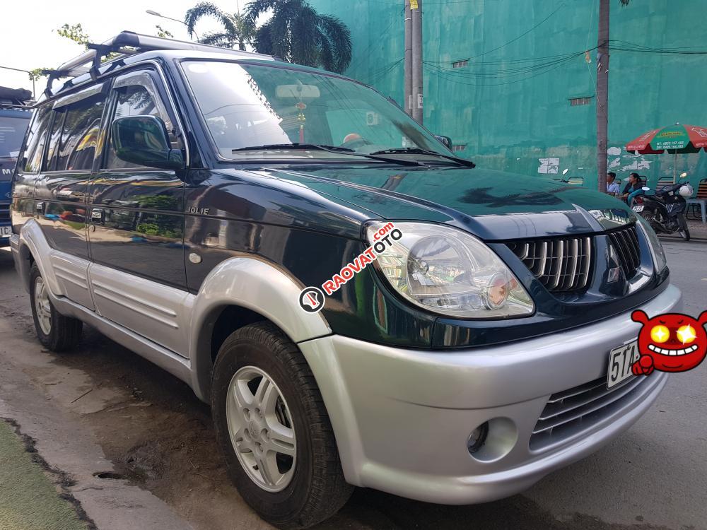 Bán xe Mitsubishi Jolie SS 2.0 đời 2004, màu xanh rêu, gia đình ít sử dụng mới 95%-1