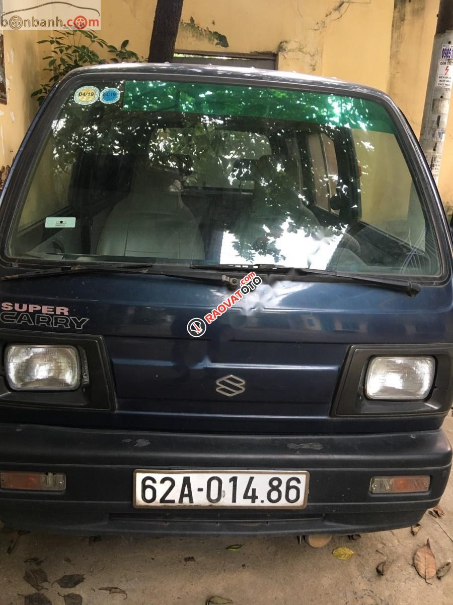 Cần bán Suzuki Super Carry Van Window Van 1998, màu xanh lam xe gia đình-4