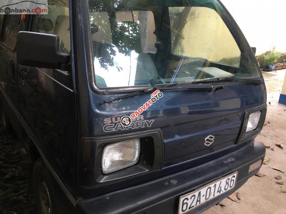 Cần bán Suzuki Super Carry Van Window Van 1998, màu xanh lam xe gia đình-3