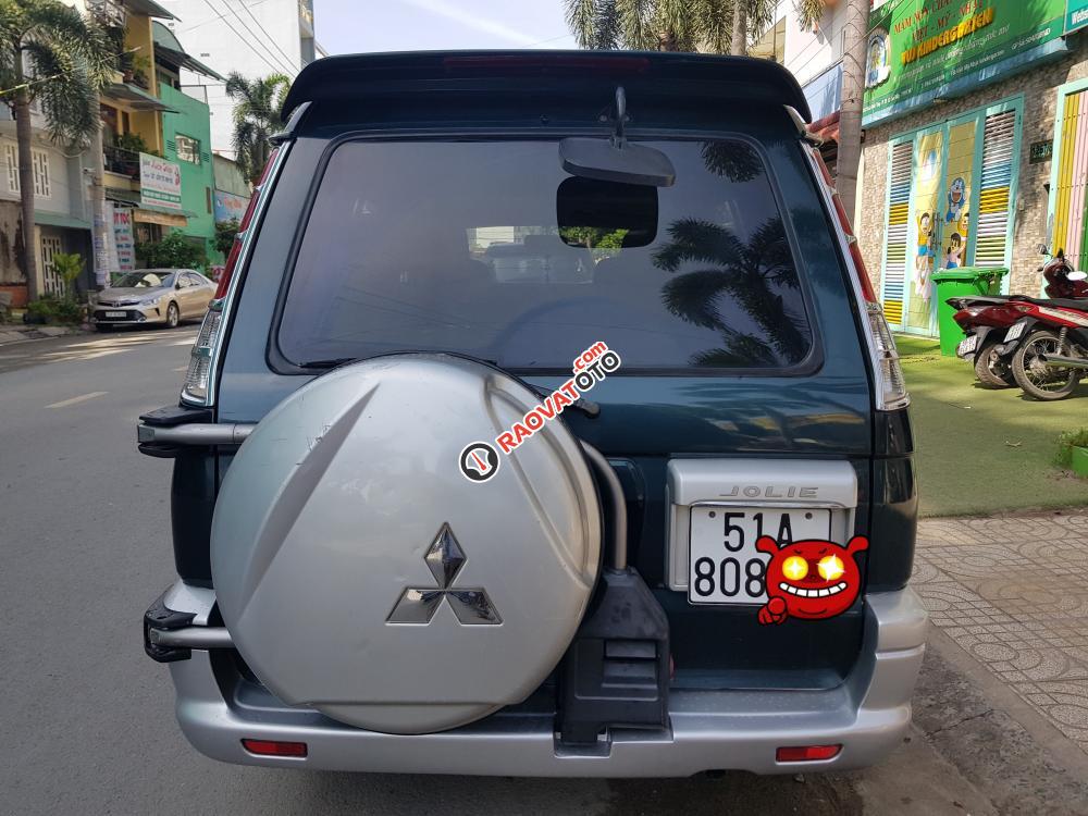 Bán xe Mitsubishi Jolie SS 2.0 đời 2004, màu xanh rêu, gia đình ít sử dụng mới 95%-2