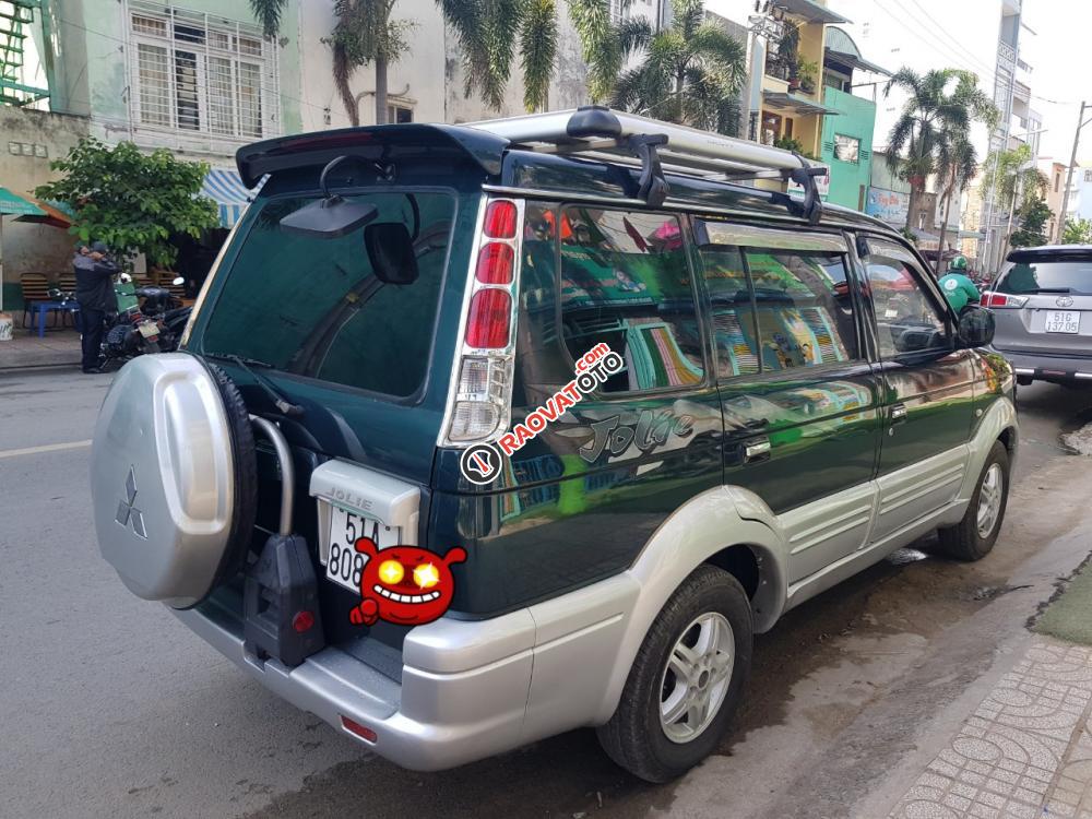 Bán xe Mitsubishi Jolie SS 2.0 đời 2004, màu xanh rêu, gia đình ít sử dụng mới 95%-6