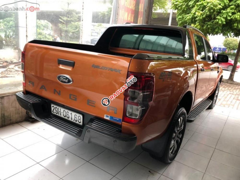 Bán Ford Ranger Wildtrak 2.2L 4x4 AT sản xuất năm 2017, màu nâu -6