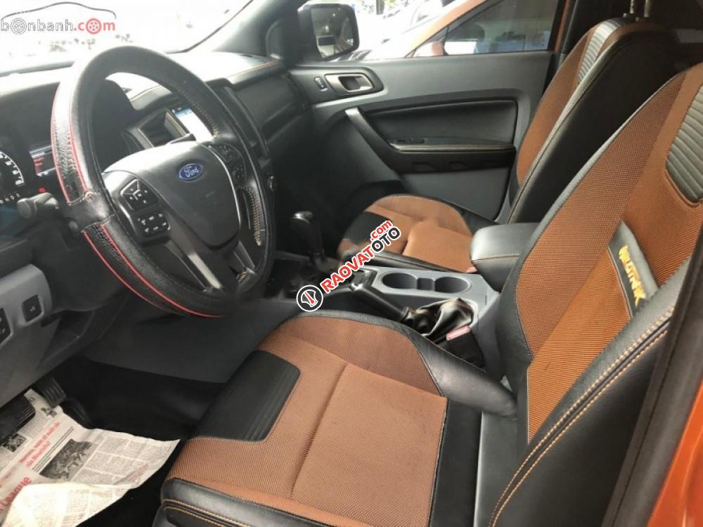 Bán Ford Ranger Wildtrak 2.2L 4x4 AT sản xuất năm 2017, màu nâu -5