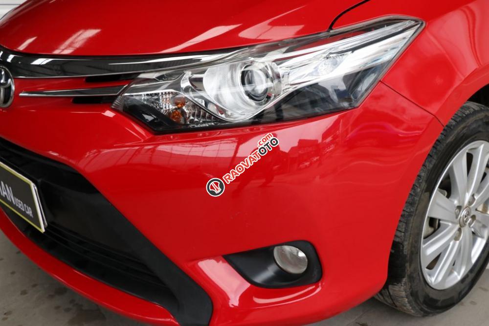Bán xe Toyota Vios G 1.5AT đời 2014, màu đỏ-8