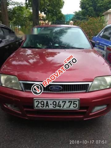 Xe Ford Laser 1.6MT năm 2002, màu đỏ xe gia đình, giá tốt-0