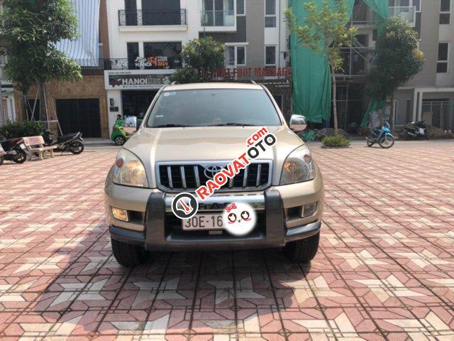 Bán Toyota Prado GX sản xuất 2007, màu vàng cát, nhập Nhật, xe chất-7