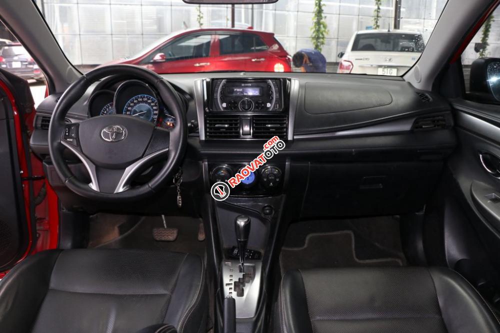 Bán xe Toyota Vios G 1.5AT đời 2014, màu đỏ-3