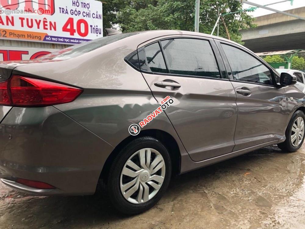 Cần bán gấp Honda City 1.5 MT đời 2015, màu nâu -3