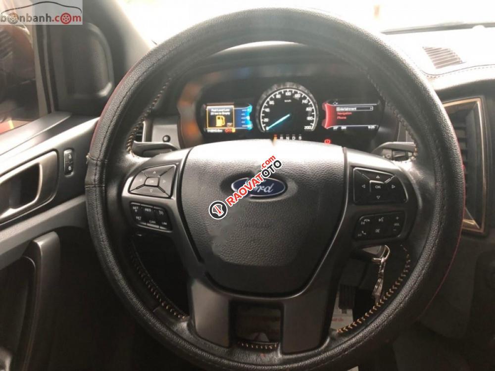 Bán Ford Ranger Wildtrak 2.2L 4x4 AT sản xuất năm 2017, màu nâu -1