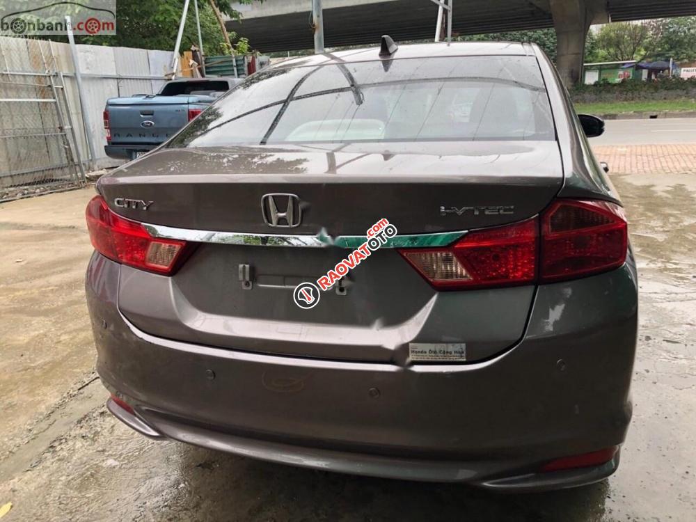 Cần bán gấp Honda City 1.5 MT đời 2015, màu nâu -1