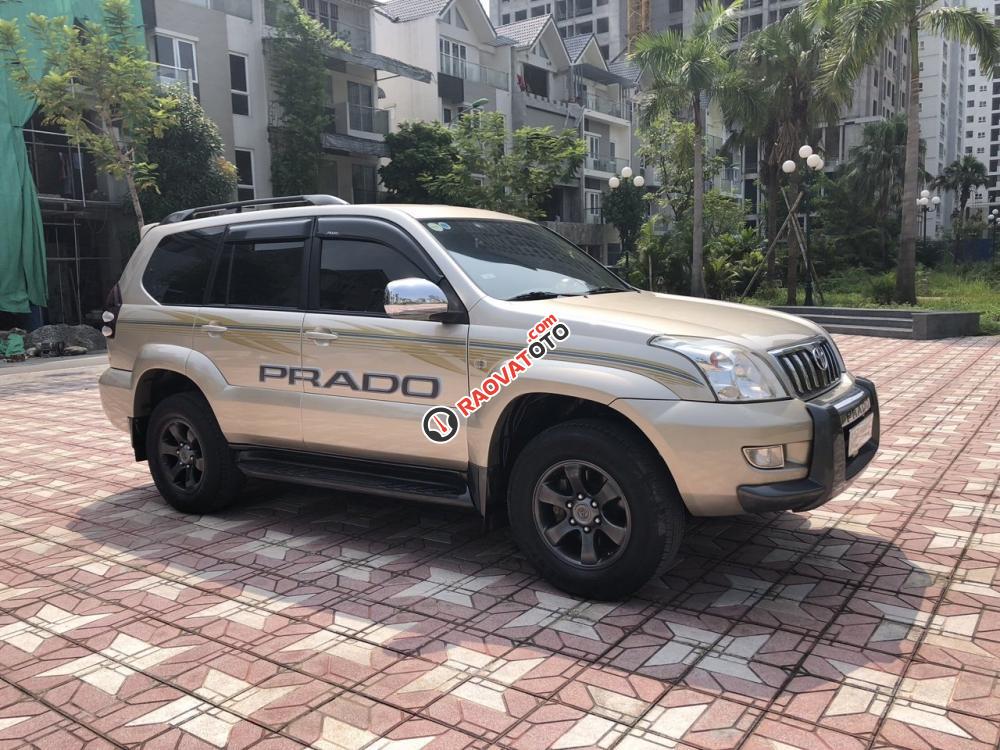 Bán Toyota Prado GX sản xuất 2007, màu vàng cát, nhập Nhật, xe chất-8