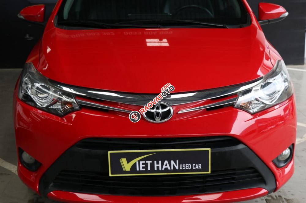 Bán xe Toyota Vios G 1.5AT đời 2014, màu đỏ-12