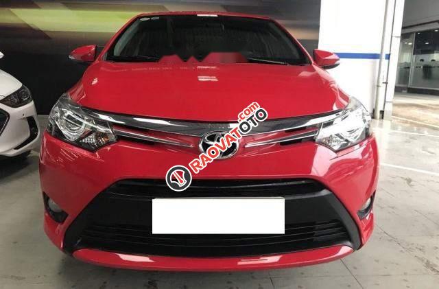 Cần bán Toyota Vios G 1.5AT sản xuất 2014, màu đỏ, số tự động, máy xăng, đăng ký biển SG-5