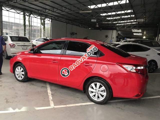 Cần bán Toyota Vios G 1.5AT sản xuất 2014, màu đỏ, số tự động, máy xăng, đăng ký biển SG-3