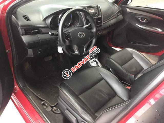 Cần bán Toyota Vios G 1.5AT sản xuất 2014, màu đỏ, số tự động, máy xăng, đăng ký biển SG-2