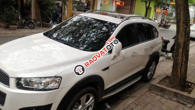 Bán Chevrolet Captiva LTZ 2015 màu trắng, tự động cực đẹp-0