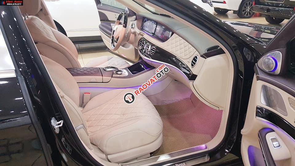 Bán Mercedes S600 Maybach sản xuất 2015- màu đen, nội thất kem-8